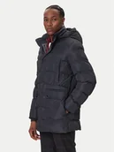 Kurtki męskie - Geox Kurtka zimowa Leitan M5628B T3266 F9112 Czarny Regular Fit - miniaturka - grafika 1