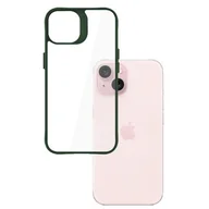 Etui i futerały do telefonów - 3MK Satin Armor Case+ iPhone 15 zielony/green - miniaturka - grafika 1