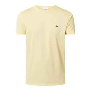 Koszulki męskie - T-shirt z wyhaftowanym logo - Lacoste - grafika 1