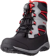 Buty trekkingowe męskie - Merrell Outback Snow WTRPF buty trekkingowe męskie, Black Grey Red, 35 EU - miniaturka - grafika 1