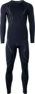 Bielizna sportowa męska - Hi-Tec Komplet bielizny męskiej Set Ikar black/grey r. XL - miniaturka - grafika 1
