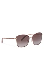Okulary przeciwsłoneczne - Guess Okulary przeciwsłoneczne GU00149 Beżowy - miniaturka - grafika 1