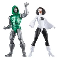 Figurki dla dzieci - Avengers: Beyond Earth's Mightiest Marvel Legends Action Figures Captain Marvel vs. Doctor Doom 15 cm - miniaturka - grafika 1