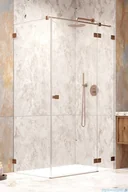Kabiny prysznicowe - Radaway Essenza Pro Brushed Copper Kdj kabina 90x110 cm prawa szczotkowana miedź 10097090-93-01R/10098110-01-01 - miniaturka - grafika 1