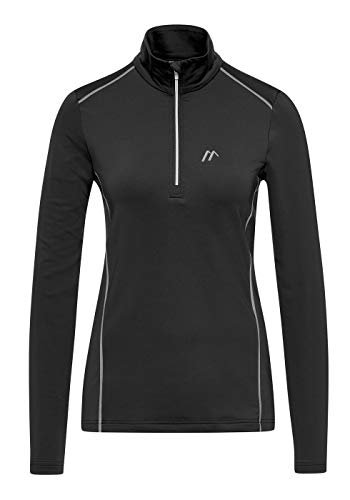 maier sports Damska kurtka Jenna Midlayer, czarna, 36
