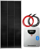 Zestawy solarne - Ładowarka solarna SolarFam Zestaw solarny 170W 12V MPPT - miniaturka - grafika 1