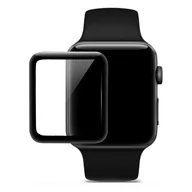 Akcesoria do smartwatchy - HOCO 4D Black-Rim Glass - Hartowane szkło ochronne do zegarka Apple Watch 42mm - miniaturka - grafika 1