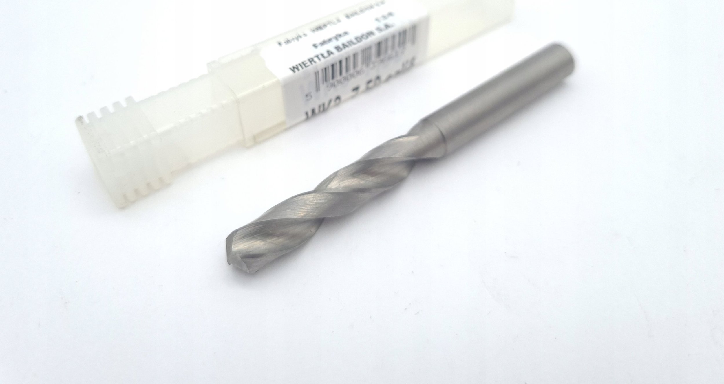 Baildon Wiertło węglikowe DIN 6537 K WK3 7,5 mm, VHM TiAlN, 79-41 mm