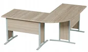 Biurka - Biurko narożne komputerowe dąb sonoma 170 cm BRENT - miniaturka - grafika 1