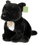 Maskotki i pluszaki - Maskotka Piesek Staffordshire Bull-Terrier Czarny - 30cm - miniaturka - grafika 1