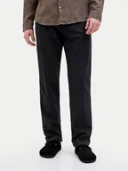 Spodnie męskie - Jack&Jones Spodnie materiałowe Kane 12274977 Czarny Relaxed Fit - miniaturka - grafika 1