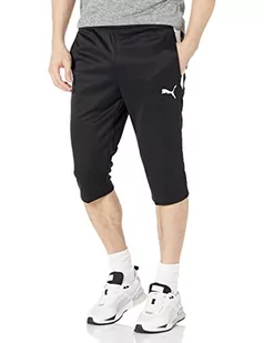 PUMA Spodnie męskie, Puma Black-puma biały, M - Spodnie męskie - miniaturka - grafika 1