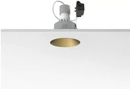 Flos - Kap 80 Fixed Round Wbudowany Reflektor Punktowy Gold Flos - Lampy sufitowe - miniaturka - grafika 1