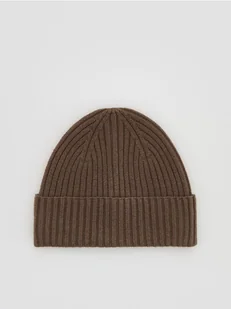 Reserved - Czapka beanie - brązowy - Czapki męskie - miniaturka - grafika 1