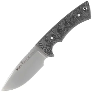 Nóż Muela Rhino-10SV.M/K Black Canvas Micarta, Satin X50CrMoV15 - Noże - miniaturka - grafika 1