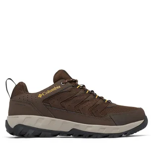 Trekkingi Columbia Strata Trail™ Low Waterproof 2076891 Brązowy - Buty trekkingowe męskie - miniaturka - grafika 1