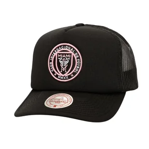 cCzapka z daszkiem Mitchell & Ness Inter Miami CF MLS Evergreen trucker czarna - Czapki męskie - miniaturka - grafika 1