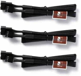 Noctua NA-SEC3 Zestaw przedłużaczy do 4-pinowych wentylatorów PWM - 60 cm - Modding - miniaturka - grafika 1