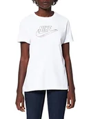 Koszulki i topy damskie - Nike Damska koszulka Nsw Futura, biały, XS - miniaturka - grafika 1
