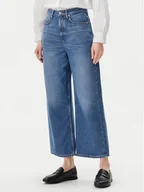 Spodnie damskie - Marc O'Polo Jeansy M02 9078 12091 Niebieski Wide Leg - miniaturka - grafika 1