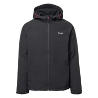 Kurtki męskie - Hi-tec Kurtka Softshell Czarna Membrana 8000 Neti rozmiar XXL - miniaturka - grafika 1