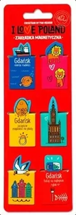 Pan Dragon Zakładki magnetyczne ILP Gdańsk ILP-ZAK.S-GD-04 - Pan Dragon - Zakładki do książek - miniaturka - grafika 1