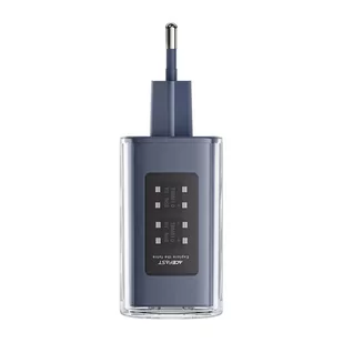 Ładowarka sieciowa Acefast A45, 2x USB-C, 1xUSB-A, 65W PD (szara) - Ładowarki do telefonów - miniaturka - grafika 1