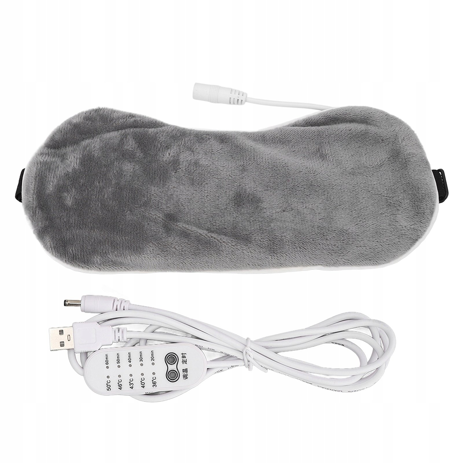 Ogrzewająca opaska na oczy Usb gorący kompres regulowana odżywcza Nl