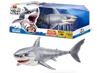 Figurki dla dzieci - ZURU Robo Alive Interaktywny Pływający Rekin Shark Świecące Oczy Pływa - miniaturka - grafika 1
