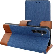 Etui i futerały do telefonów - Kabura JEANS Book do XIAOMI Redmi NOTE 14 4G GLOBAL - 163.25mm x 76.55mm x 8.16mm niebieski - miniaturka - grafika 1