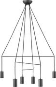 Lampy sufitowe - Nowodvorski Lampa sufitowa  IMBRIA BLACK VI by (9677) - miniaturka - grafika 1