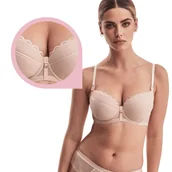 Biustonosze - Biustonosz Alles Mama CHITA U beżowy - 65F - miniaturka - grafika 1