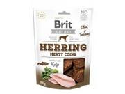 Przysmaki dla psów - Brit Brit Jerky Snack - Herring Meaty Coins 80g - miniaturka - grafika 1