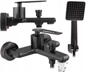 Baterie wannowe i prysznicowe - Rea Bateria wannowa BLADE Old Black B9975 - miniaturka - grafika 1