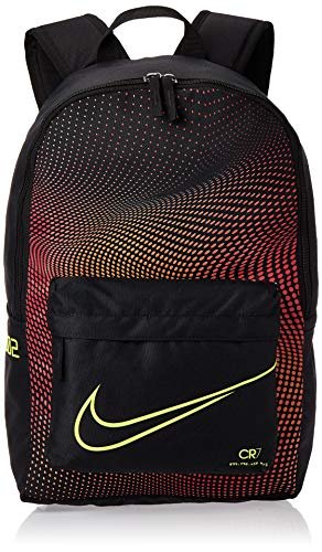 Nike Dziecięcy plecak sportowy z serii Y NK M BKPK czarny/w całości pomarańczowy/jad cytrynowy, MISC