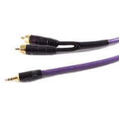 Kable - Melodika kabel Jack 3,5 mm - 2RCA 1 m MDMJ2R10 - miniaturka - grafika 1