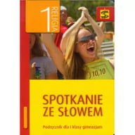 Podręczniki dla gimnazjum - Wydawnictwo św. Stanisława BM - edukacja Spotkanie ze Słowem 1 Podręcznik. Klasa 1 Gimnazjum Religia - Św. Stanisława BM - miniaturka - grafika 1