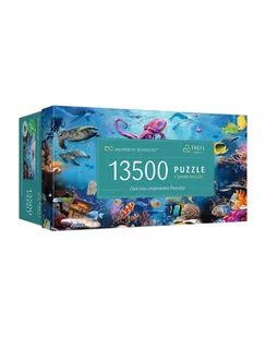 Puzzle Prime 13500 el Dive into Underwater Paradise 81027 TREFL - Puzzle - miniaturka - grafika 1