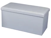 Ławki do przedpokoju - ECHTWERK ECHTWERK Skrzynia do siedzenia składana (Biały) 4260238060801 - miniaturka - grafika 1