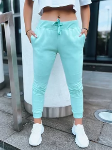 Spodnie damskie dresowe FITS miętowe UY0582-XL - Spodnie damskie - miniaturka - grafika 1