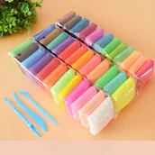 Masy plastyczne - PLASTELINA MODELINA PIANKOLINA PIANKOWA CIASTOLINA 36X - miniaturka - grafika 1