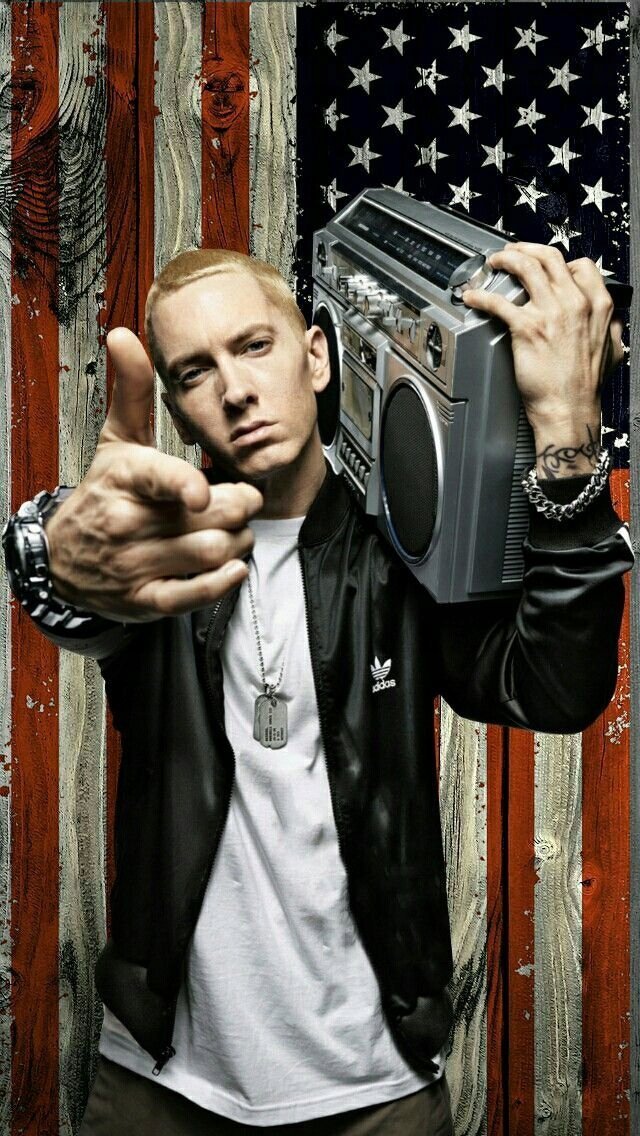 PODKŁADKA POD MYSZ Nadruk 22x18 cm Eminem Rap God Muzyczny Tekst Prezent