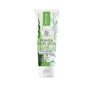 Lirene Power Of Plants Aloes Peeling gruboziarnisty 75ml - Peelingi i scruby do twarzy - miniaturka - grafika 1