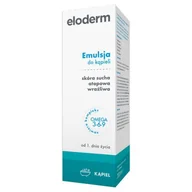 Kosmetyki do kąpieli - Polpharma ZAKŁADY FARMACEUTYCZNE S.A. ELODERM emulsja do kąpieli 200ml - miniaturka - grafika 1