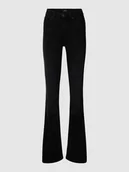 Spodnie damskie - Jeansy o rozkloszowanym kroju z dodatkiem streczu model ‘BLUSH’ - miniaturka - grafika 1