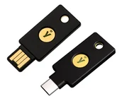 Zabezpieczenia do laptopów - Yubico YubiKey 5 NFC + Security Key C NFC by Yubico czarny - miniaturka - grafika 1