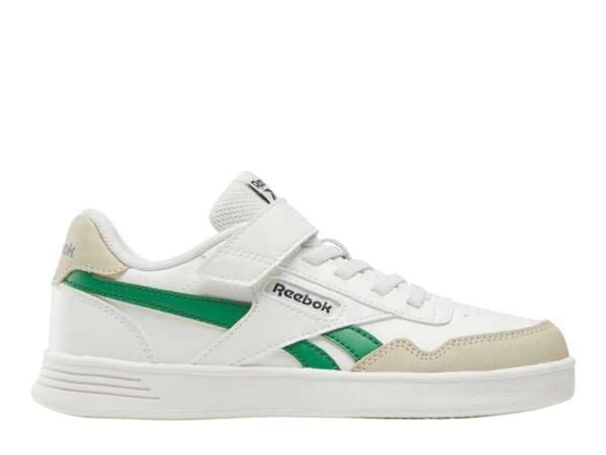 Buty dziecięce Reebok 100231856 COURT ADVANCE ELASTIC LACE & Białe