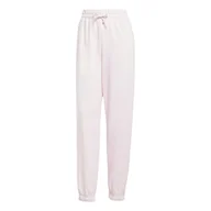 Spodnie rowerowe - adidas Kobiety ESSENTIALS LINEAR FRENCH TERRY CUFFED PANTS, clear pink/white, XS - miniaturka - grafika 1