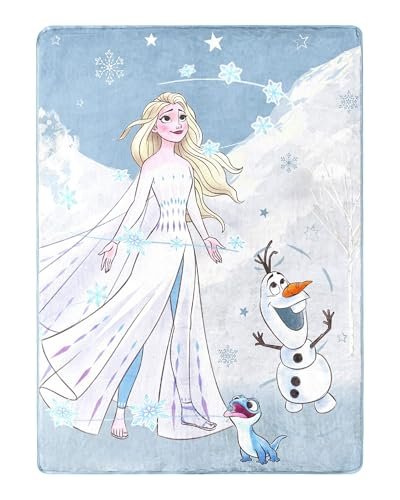 Northwest Koc narzutowy, poliester, Frozen 2 Snow Play, 117 cm x 152 cm