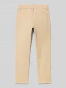 Spodnie i spodenki dla chłopców - Chinosy o kroju slim fit z wąskimi nogawkami model ‘BRAD’ - miniaturka - grafika 1